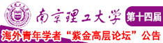 啊啊啊艹逼免费视频南京理工大学第十四届海外青年学者紫金论坛诚邀海内外英才！